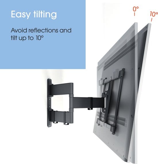 Vogel's TVM 3845 draai- en kantelbare tv-muurbeugel, max. 100 inch