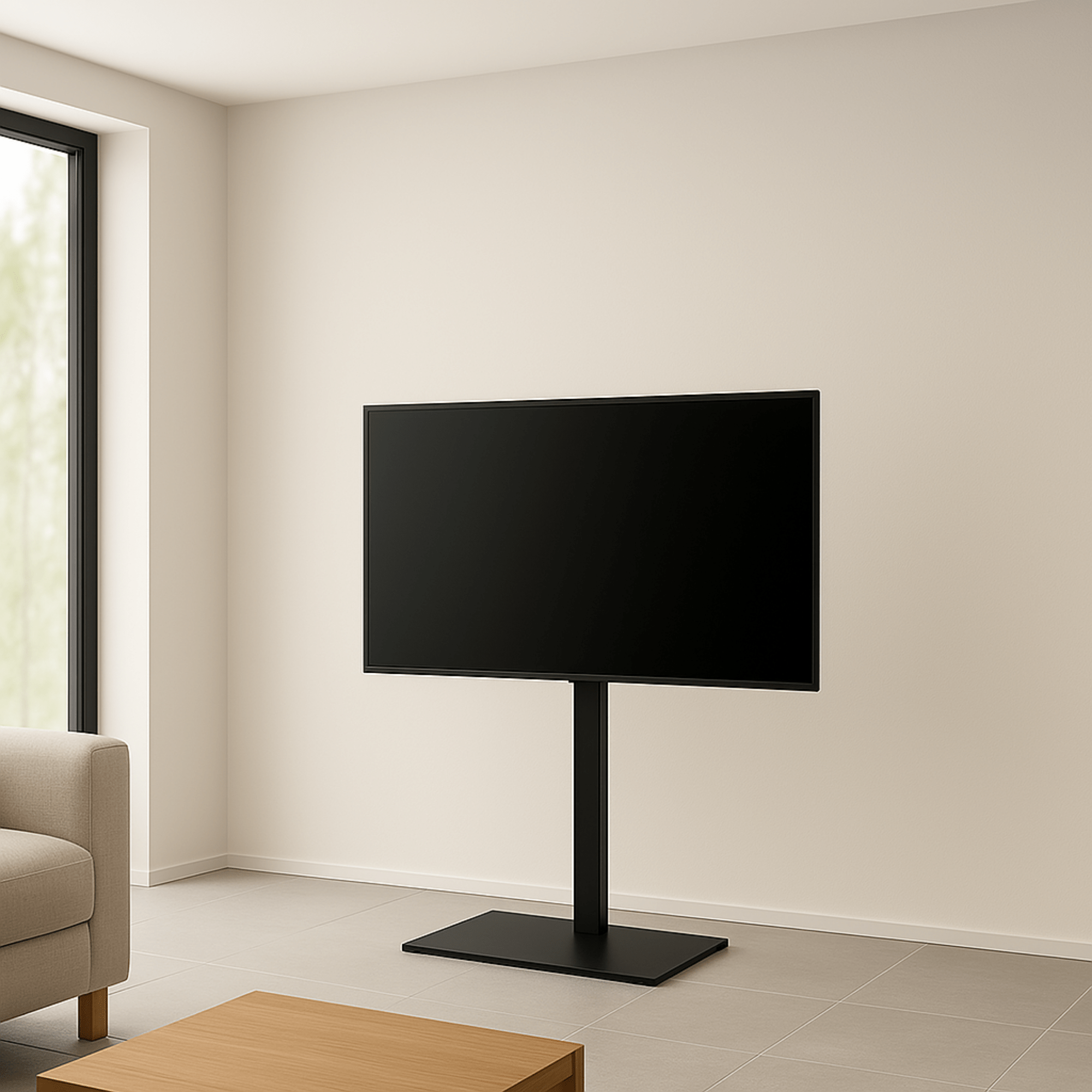 A-PEQ 6444 tv-standaard | tot 65 inch, 35 kg, VESA 400×400