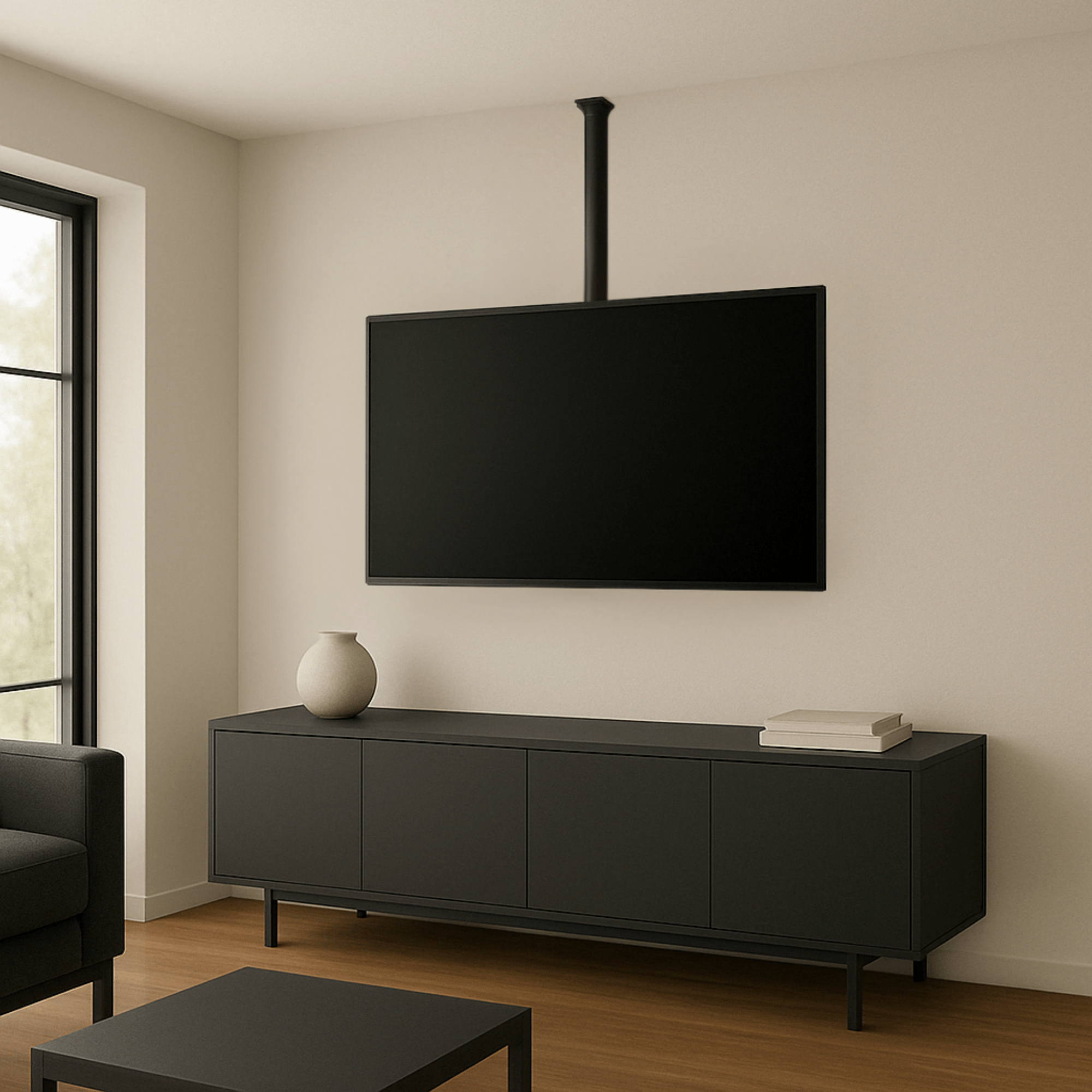 A-PEQ APC-75 Plafondbeugel | tot 190 cm, 50 kg, kantelbaar