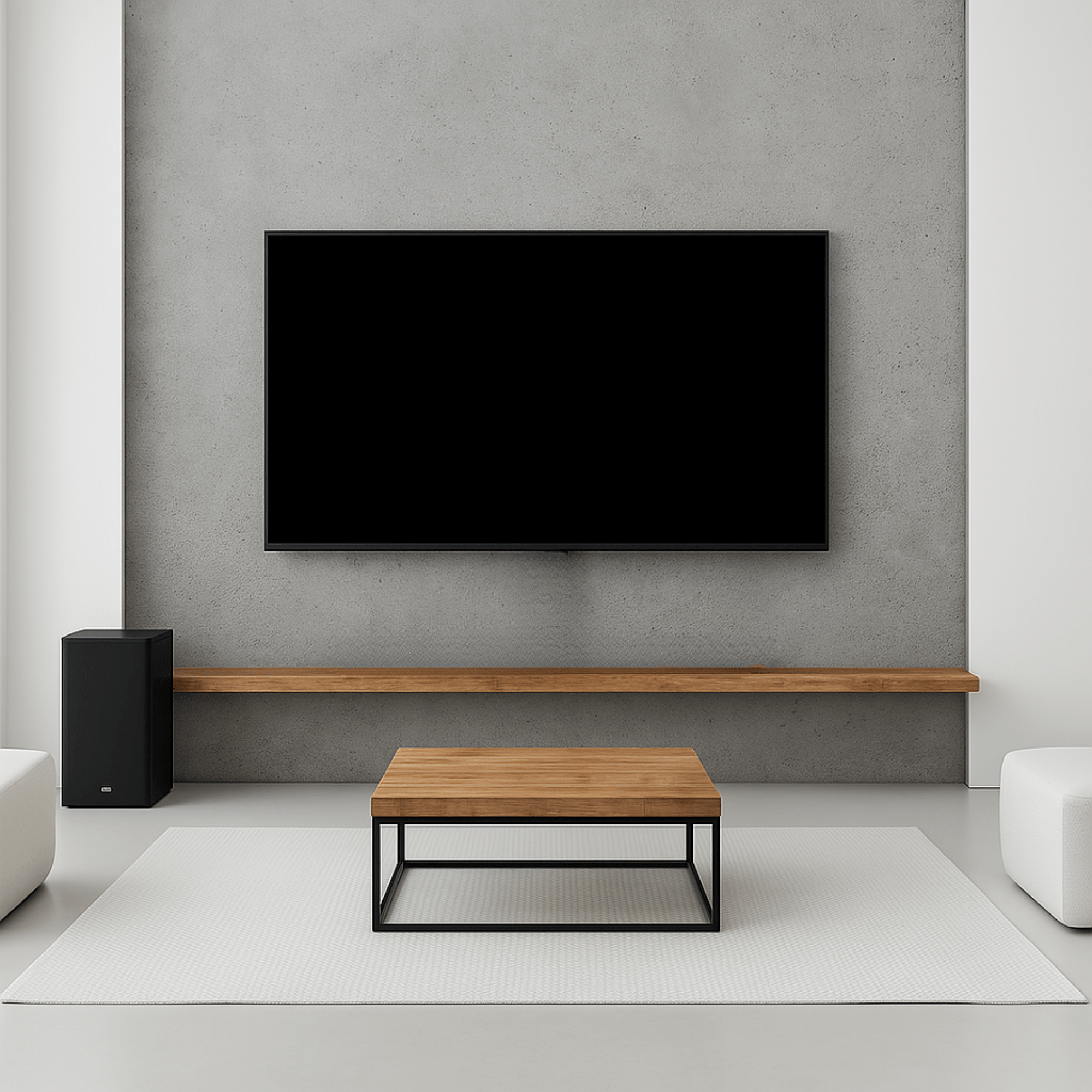 A-PEQ Ultraplatte muurbeugel | 94-216 cm, 75 kg, slechts 9,5 mm tussenruimte