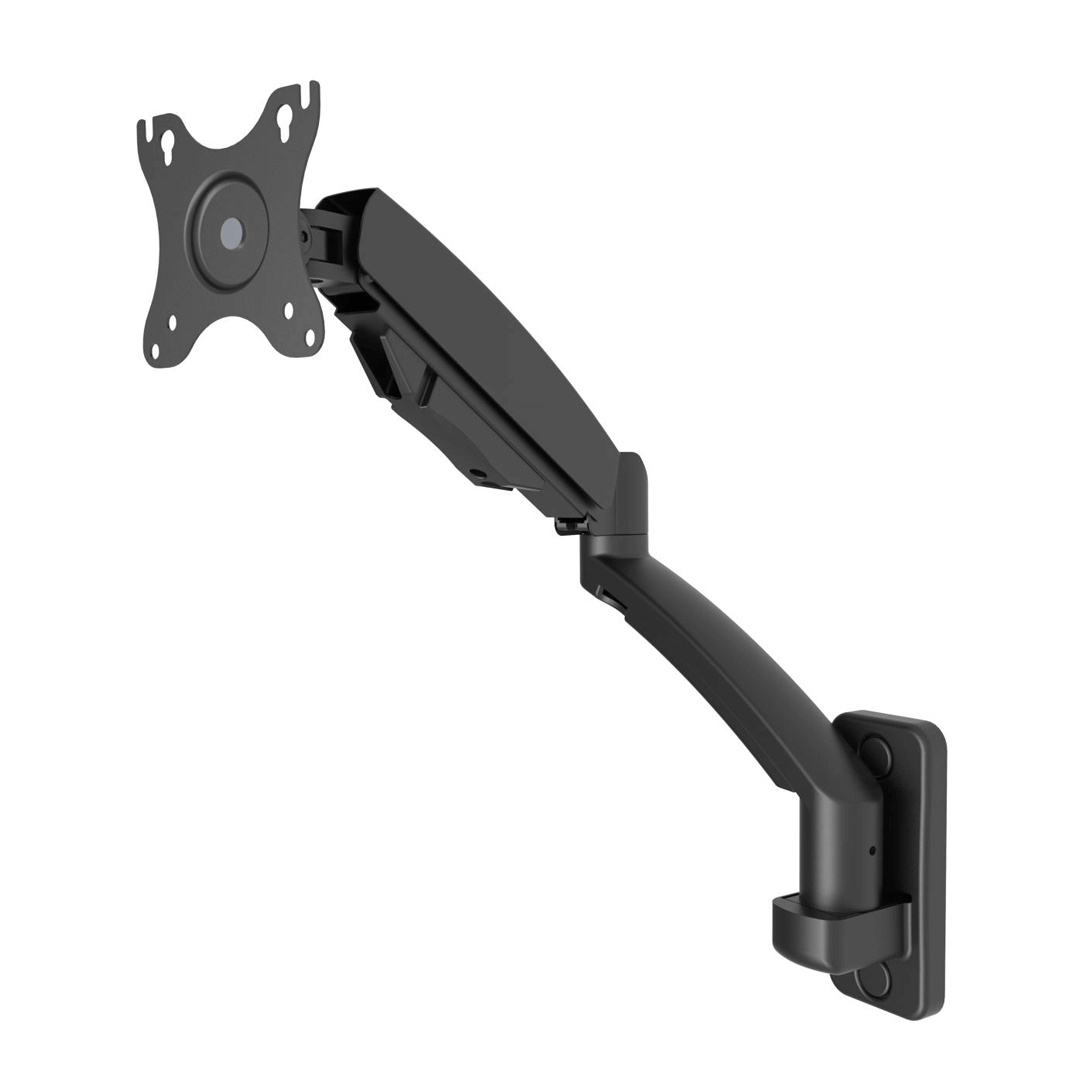 A - PEQ 7211 Monitorarm für 1 Monitor. Wandmontage. Gasfeder gesteuert. 2 bis 7 kg - Wandhalterungshop