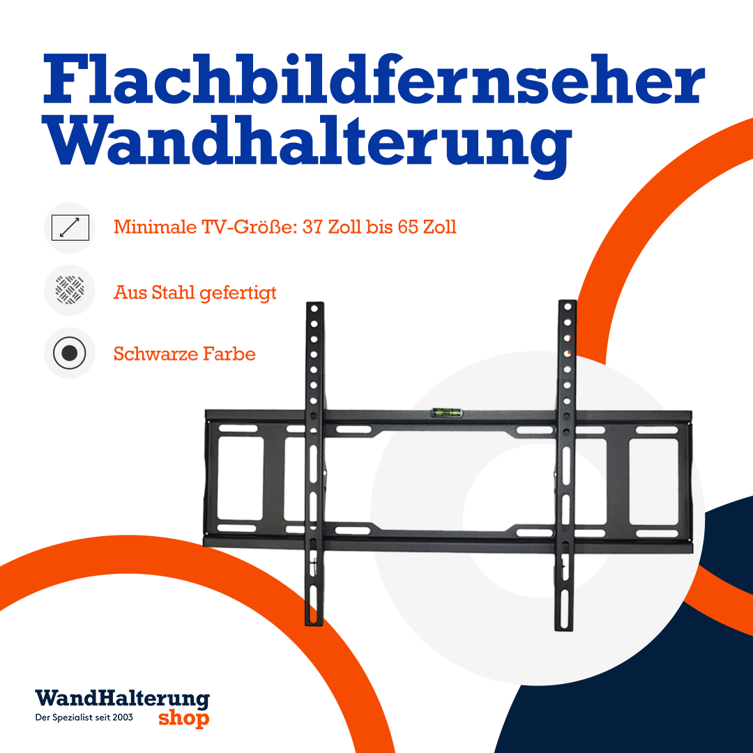 A-PEQ APL-3 flache TV-Wandhalterung – Für Fernseher bis 85 Zoll