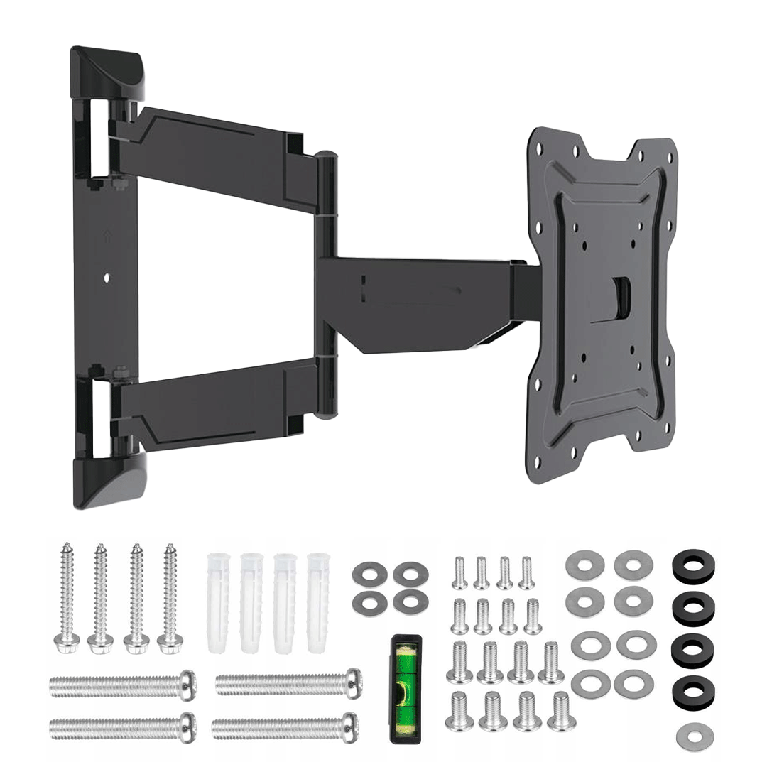 A - PEQ APM - 64 superslim (Abstand 3,5cm) schwenkbare TV - Wandhalterung - Wandhalterungshop