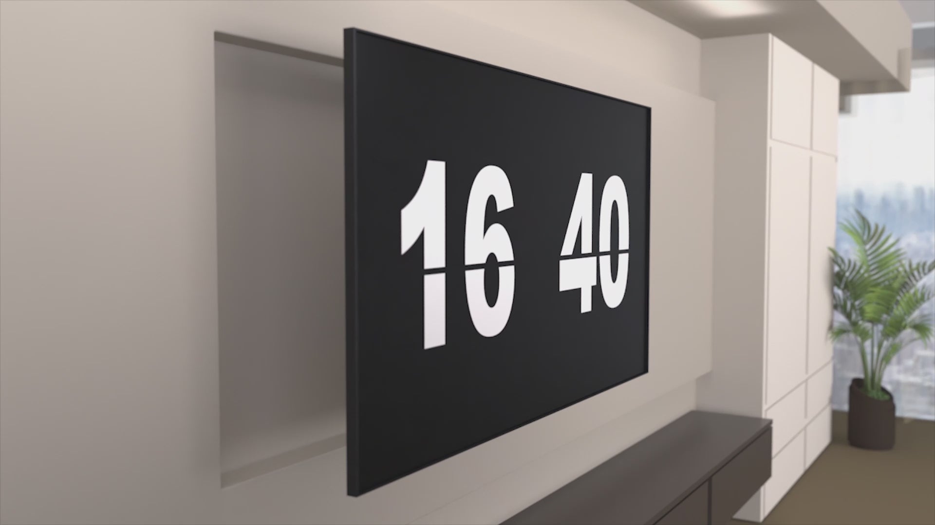 A-PEQ DY1095 TV-Halterung – Dreh- und neigbare Wandhalterung für 55-110 Zoll TVs