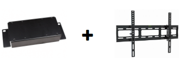 Sony VESA adapter + A - PEQ APL - 5 neigbare TV - Wandhalterung max. 70 Zoll TV schwarz - Wandhalterungshop