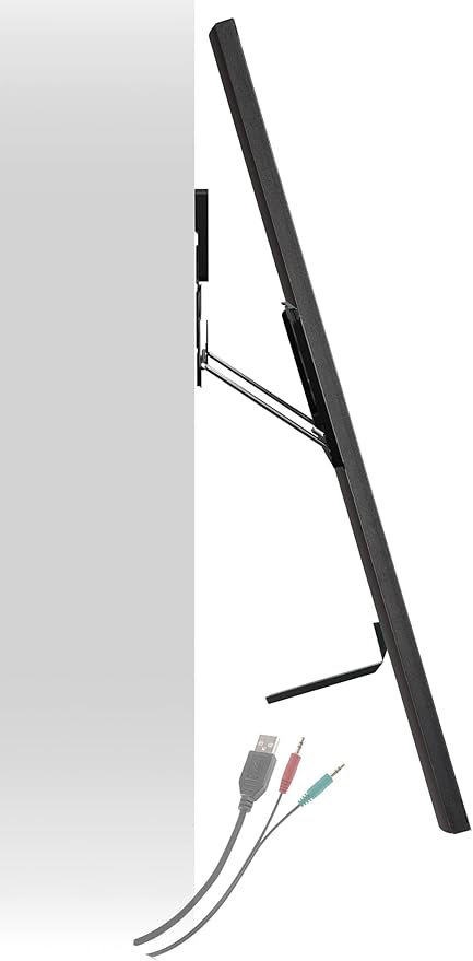 SpeaKa Professional SP-TVM-612 – Ultraflache TV-Wandhalterung, 43-100 Zoll, bis 75 kg