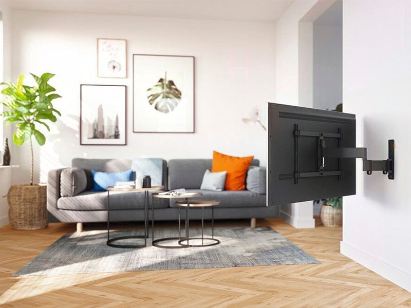 Vogel's TVM 3645 tv-muurbeugel, draaibaar, voor tv's tot 77 inch, zwart