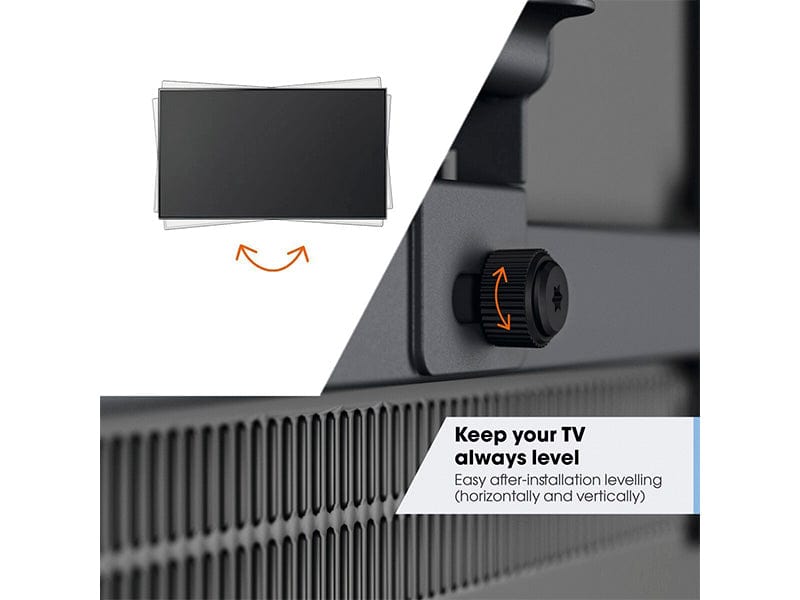 Vogel's TVM 3645 tv-muurbeugel, draaibaar, voor tv's tot 77 inch, zwart