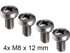 4x schroeven voor verschillende tv's. Serviceartikel, geen retour mogelijk