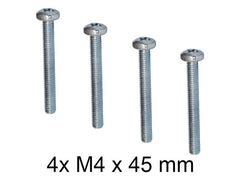 4x schroef voor bijv. Samsung LED-tv. Serviceartikel, kan niet worden geretourneerd