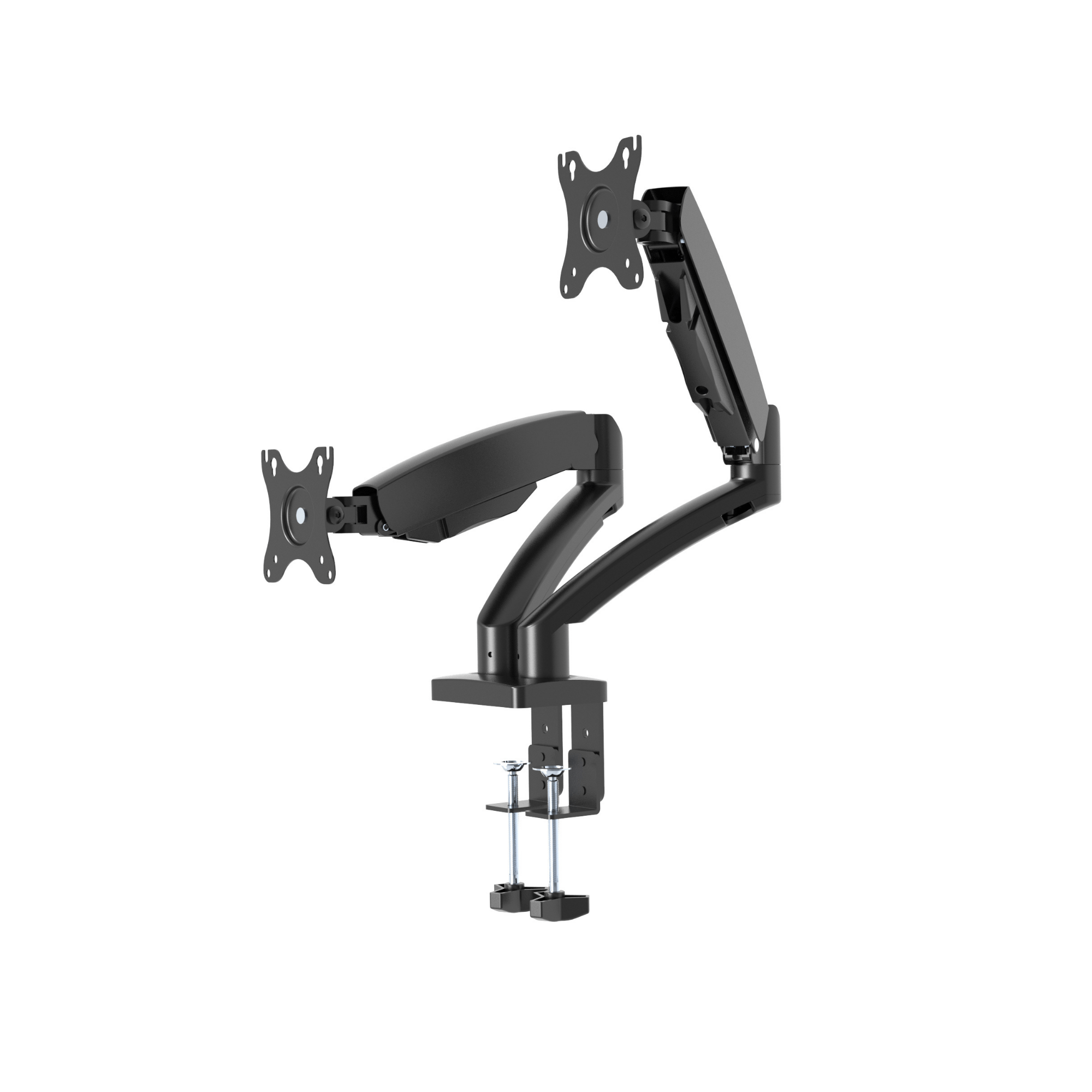 A-PEQ 702 Dubbele monitorarm | 2-8 kg &amp; 2 schermen