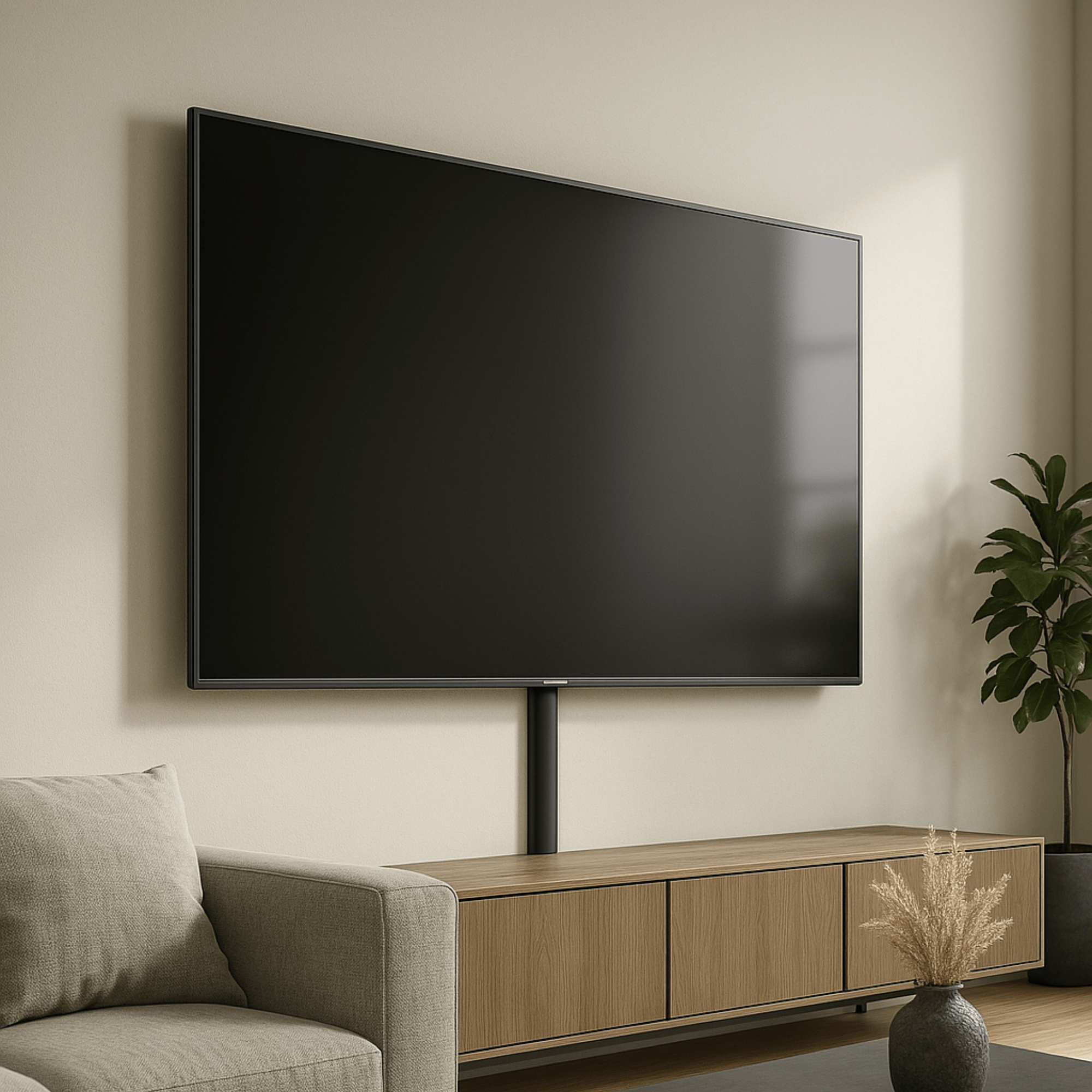 Aluminium kabelgoot breedte: 75mm x lengte: ± 1000mm zwart