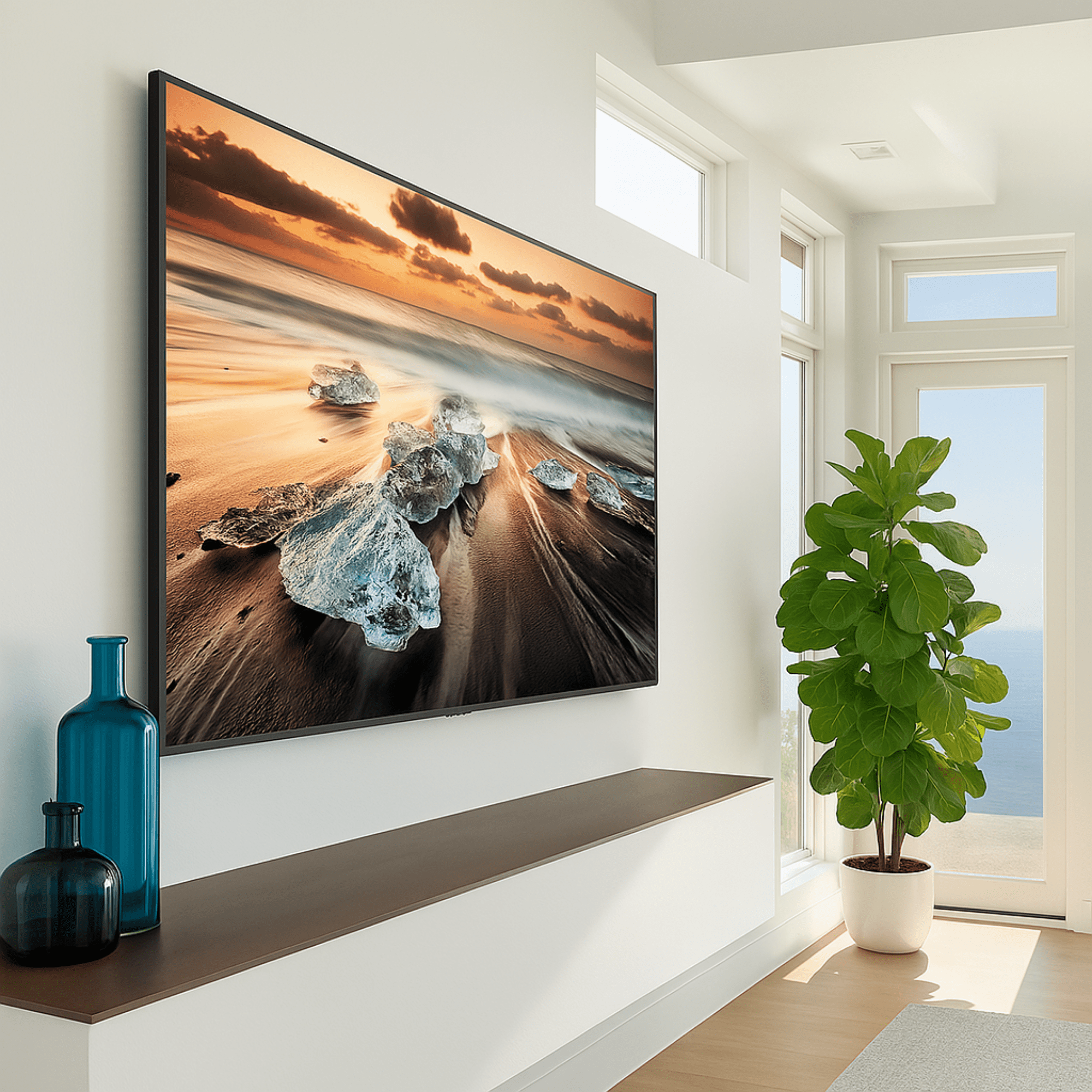 A-PEQ APL-3 muurbeugel | voor schermen van 37-65 inch, 40-75 kg, slechts 3 cm tussenruimte