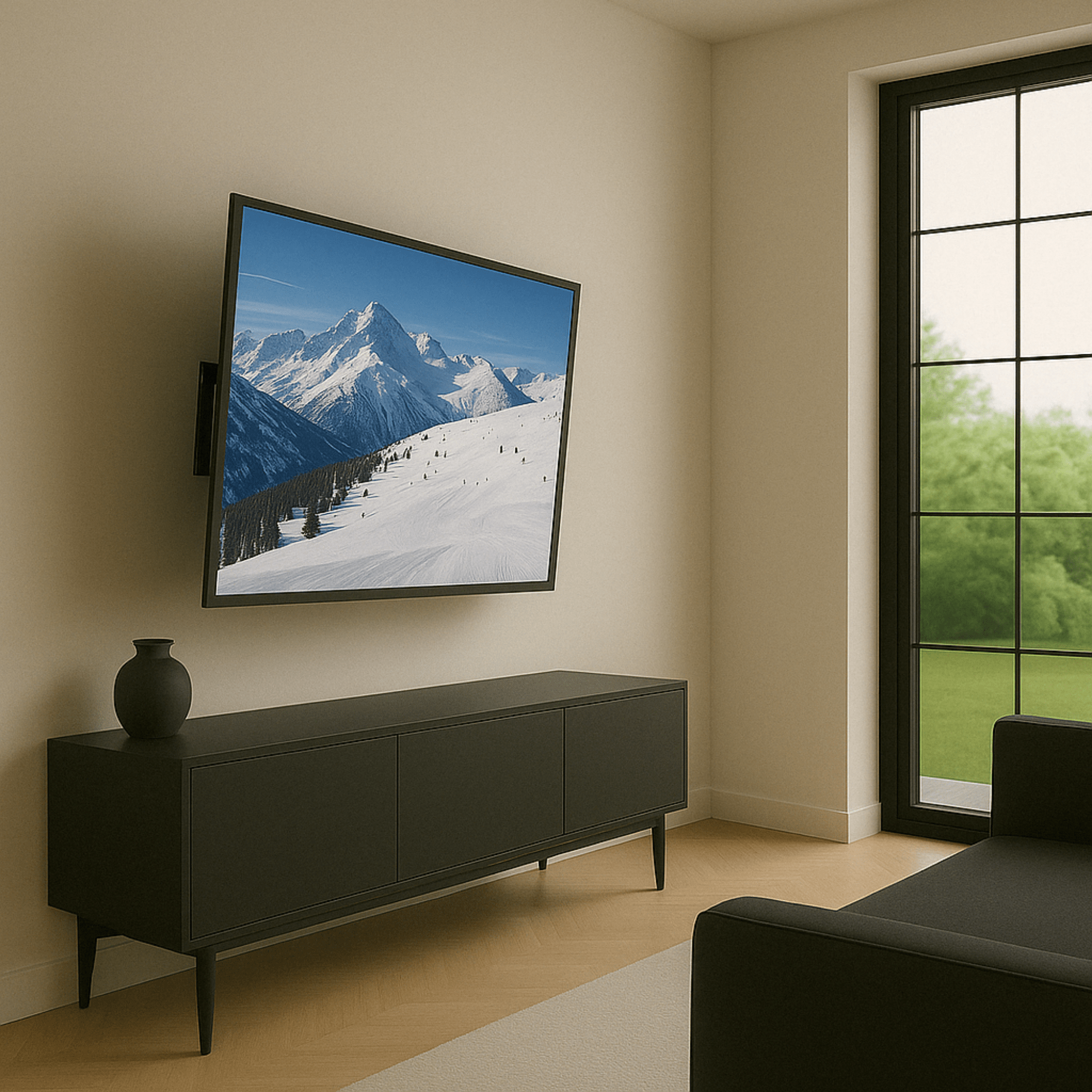 A-PEQ APM-81B Muurbeugel | 122 cm, 30 kg, draai- en kantelbaar