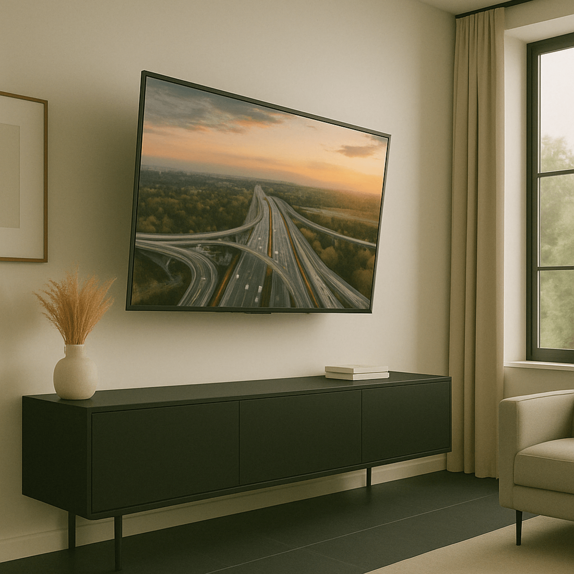 A-PEQ Grande XL Muurbeugel | 85 inch, 91 cm arm, 50 kg