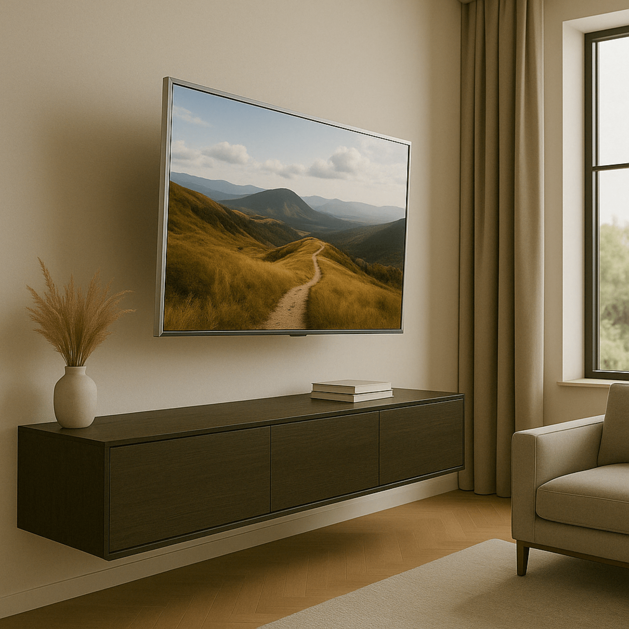 Bratek muurbeugel | 122-223 cm, 75 kg, draaibaar