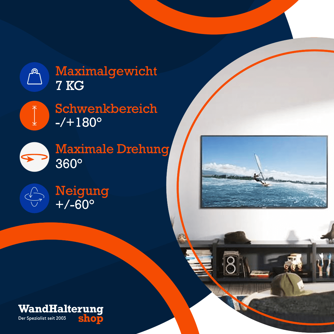 Gasfeder-gesteuerter Monitorarm A-PEQ 7211