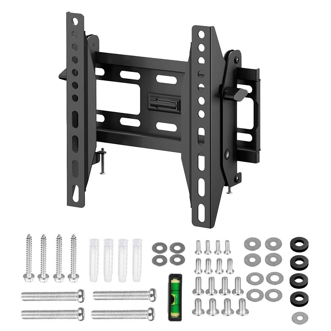 A - PEQ APS - 5 neigbare TV - Wandhalterung 26 - 40 Zoll schwarz - Wandhalterungshop