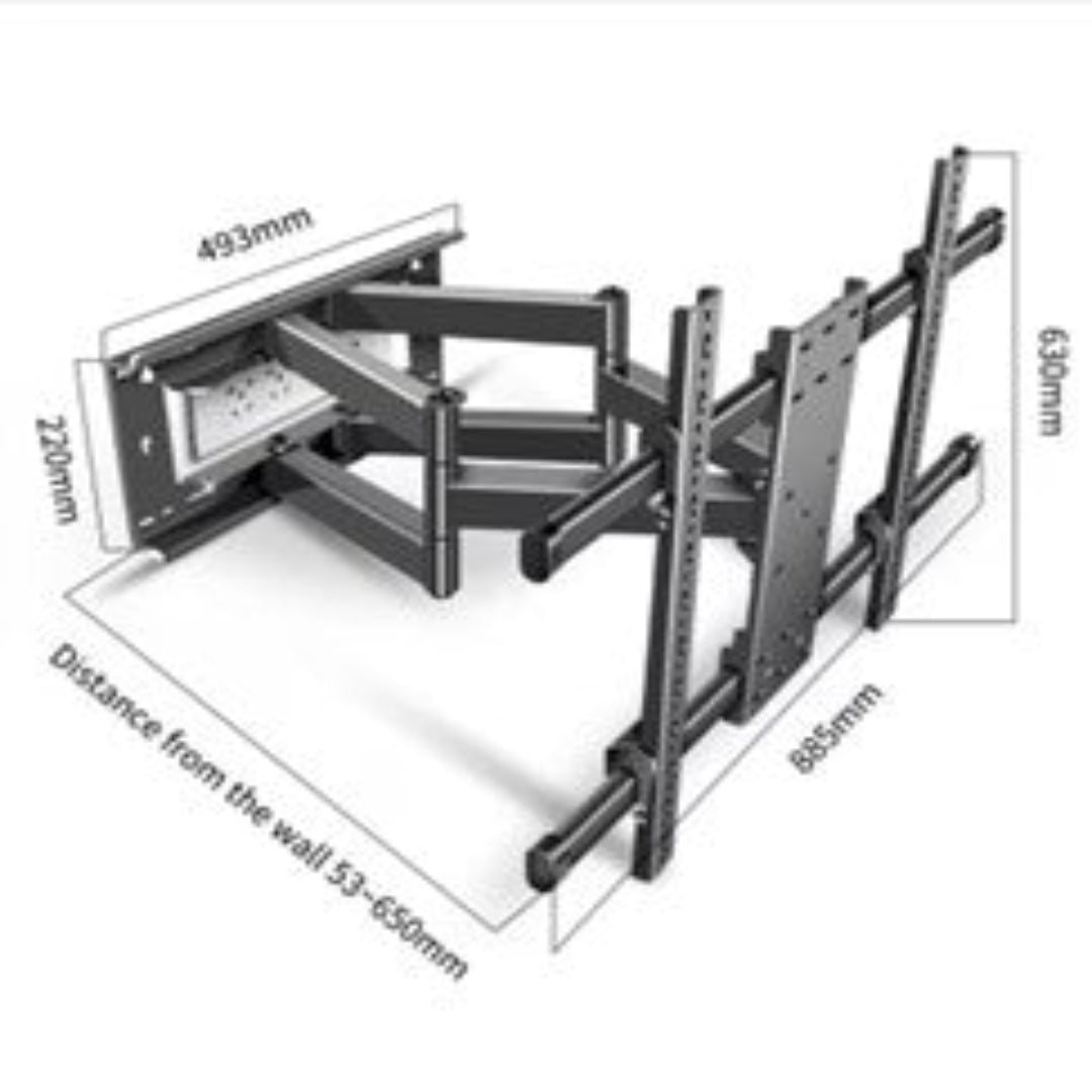 Schwenkbare Wandhalterung A-PEQ DY995 55-100 Zoll